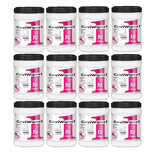 CaviWipes1 Towelettes (Large), 6' x 6.75' 160/Can 12 Cans/Case