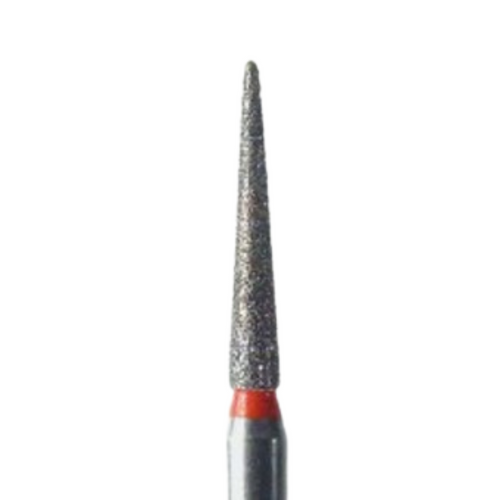 NeoDiamond FG #1314.8 Fine Grit, Pointed Cone Disposable Diamond Bur, Pack of 25