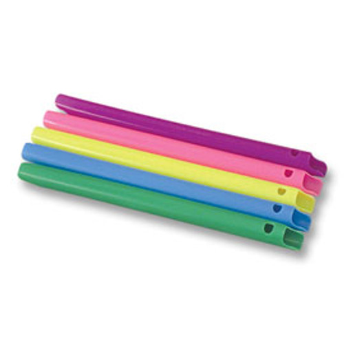 Plasdent HVE HI-VAC Combo Evacuator Tips - 5 asst'd colors x 20 (100), Vented