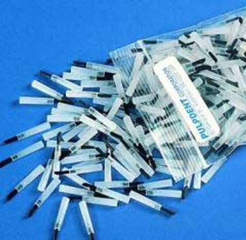 Pulpdent 15/16' (24 mm) Brush Tips, package of 100 tips