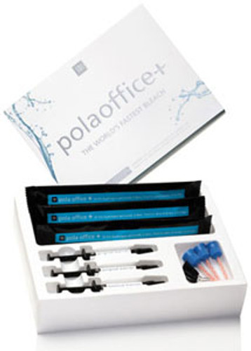 Pola Office+ Tooth Whitening System - 3 Patient Kit - No Retractors. Includes