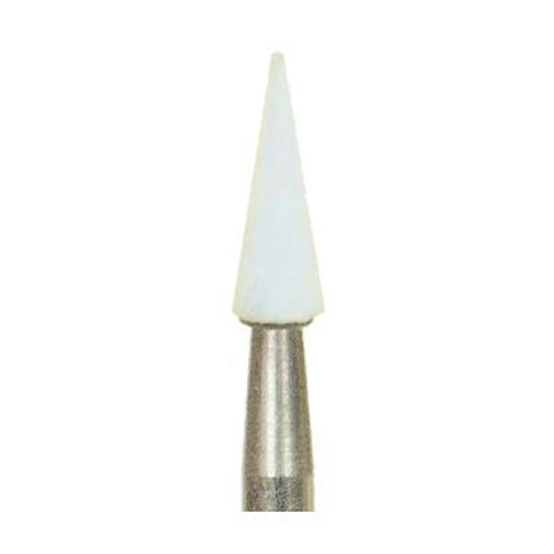 Dura-White CN1 pointed cone HP (handpiece), 12/pk, aluminum oxide finishing