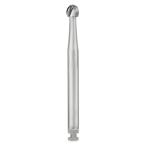 SS White RA #6 Round Carbide Bur for slow speed latch, clinic pack of 100 burs