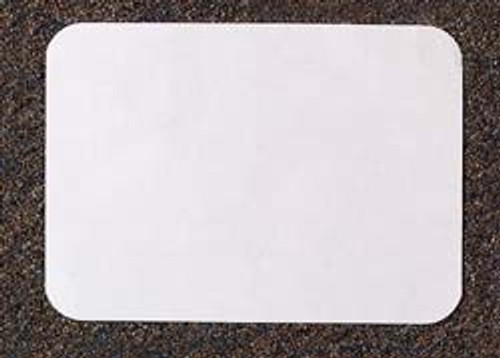 Tidi 5' x 8' Mini-Tray 'F'- White Heavyweight Paper Tray Cover, Box of 1000