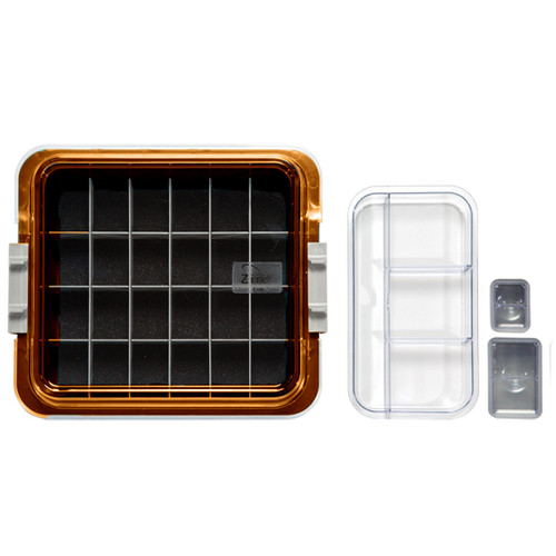 Zirc Procedure Tub Kit, Copper, 12-5/8' x 11-1/4' x 4' w/Cover, Complete Package