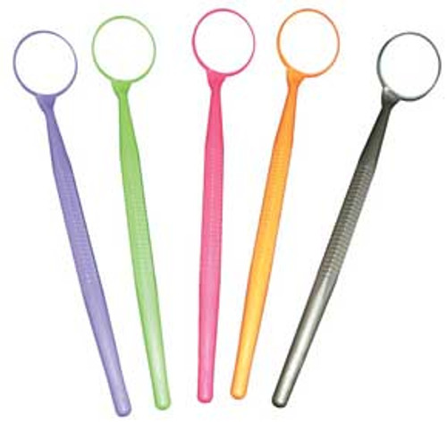 MEGA Mirror Neon Purple. 2.5' lens, Length 15.5'. Great for patients to see