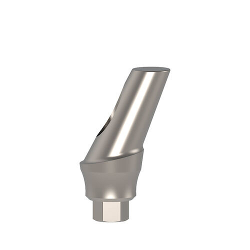 Concave Angulated Esthetic Cemented Abutments 25°, 2 mm x 11 mm