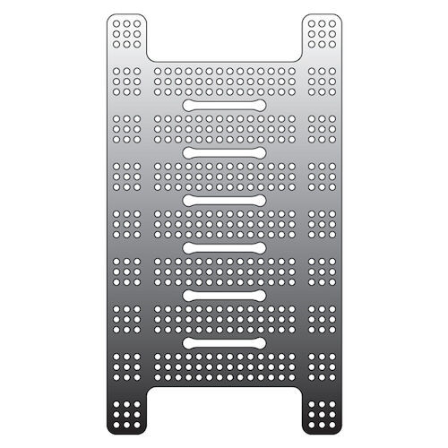 Screws and Tacks Titanium Mesh Plate 53 x 29 mm (0.15t)