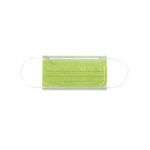 Monoart Face Masks ASTM Level 1 Lime, 50/Box