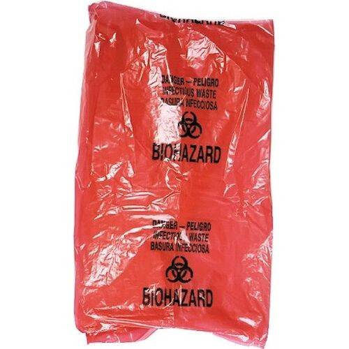 Biohazard Liners 7-10 Gallon, 24" x 23", 500/Pkg
