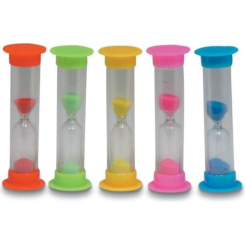Timers 3 Minute, Assorted Timers, 50/Pkg., S2728