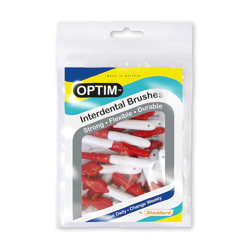 Interdental Brushes XXF, 0.9 mm, Red, 25/Pkg.