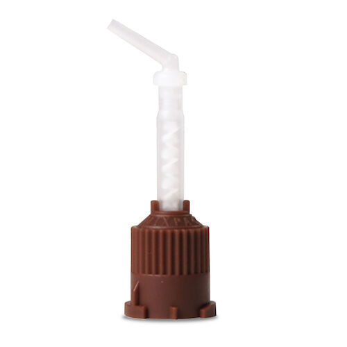 Core Material Mix Tips Mix Tip w/ IO Tip, Brown, 48/Pkg., Brown