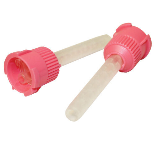 T-Style Mixing Tips 5.4 mm, Pink, T-Style Mix Tip, 48/Pkg.