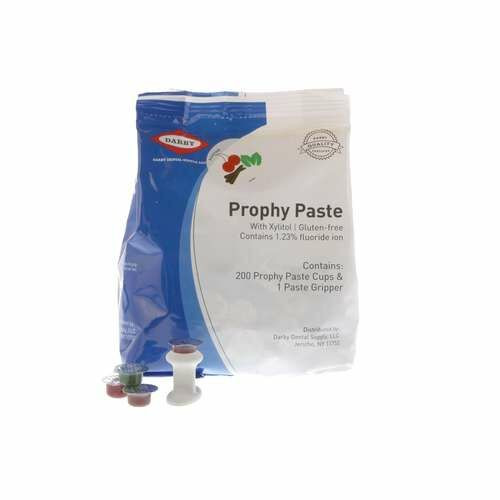 Prophy Paste Coarse Grit, Assorted, 200/Bag