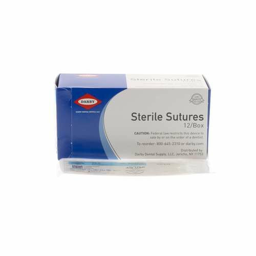 Silk Non-Absorbable Sutures 4/0, 3/8" Reverse Cutting, NFS-2, 18", 12/Box