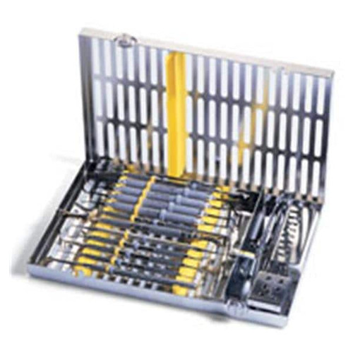 IMS Signa-Stat Instrument Cassette Stainless Steel Yellow 12 Instruments  (IM8125)