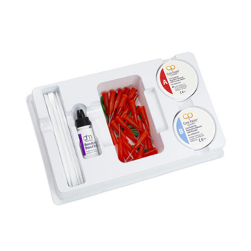 Core Paste Jars White/Fluoride Self-Cure Kit (Denmat - 030622100) - exp. 08/2025