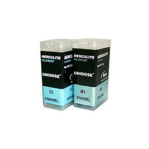 Herculite Classic Unidose - Enamel D4 EXPORT PACKAGE microhybrid composite
