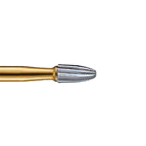 Carbide Burs. FG-7406 T&F 12-blades Egg. Clinic Pack
