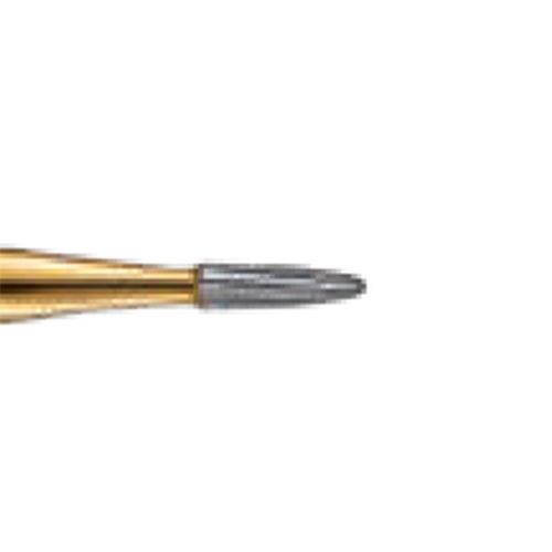Carbide Burs. FG-9803 T&F 30-blades Bullet. 10 pcs.