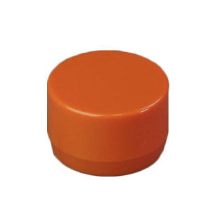 Orange 3/4" Furniture Fitting End Cap (FF-CP-007-ORANGE)