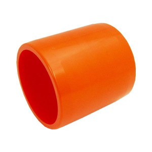 Orange 3/4" Furniture Fitting External Coupling (FF-CO-007-ORANGE)