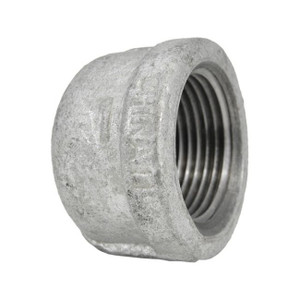 4" Galvanized Malleable Iron Cap (36512)