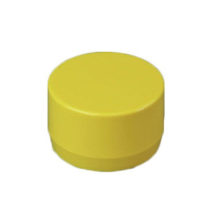 Yellow 1-1/2" Furniture Fitting End Cap (FF-CP-015-YELLOW)