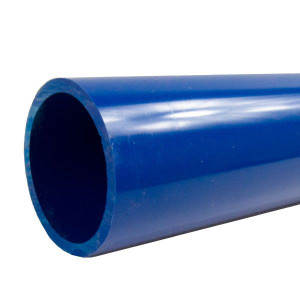 1" Blue Sch 40 Furniture Grade Pipe - 5ft (FF-5FT-010-BLUE)