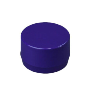 Purple 1" Furniture Fitting End Cap (FF-CP-010-PURPLE)