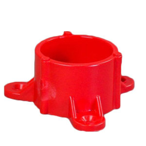 Red 3/4" Furniture Fitting Table Cap (FF-TC-007-RED)