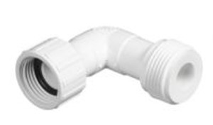 3/4" Female Garden Hose Swivel x 1/2" Mipt Elbow 3/4" Female Garden Hose Swivel x 1/2" Mipt Elbow
