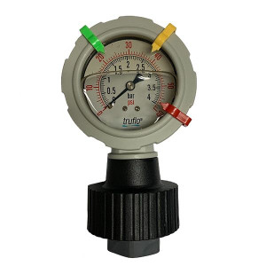 2-1/2" Truflo OBS Series Plastic Gauge & Isolator (OBS-R-P-60)