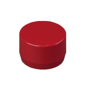 Red 1" Furniture Fitting End Cap (FF-CP-010-RED)
