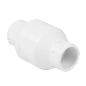 1/2" PVC Utility Spring Check Valve - SR Threaded (S1580-05FSR) 1/2" PVC Utility Spring Check Valve - SR Threaded (S1580-05FSR)