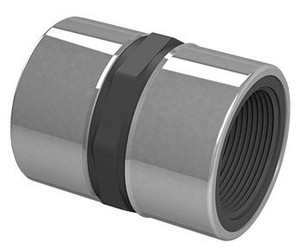 1-1/4" Sch 80 CPVC Coupling, FPT X FPT Special Reinforced (9830-012SR) 1-1/4" Sch 80 CPVC Coupling, FPT X FPT Special Reinforced (9830-012SR)