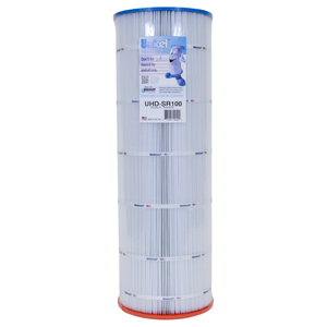 Unicel UHD-SR100 8000 Series 25-11/16 in x 8-11/16 in Pleated Filter Cartridge 102 sq.ft.
