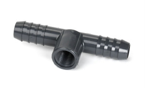 1" x 1" x 3/4" Reducing Tee Insert x Insert x Fipt Fitting