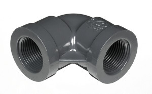 1" 90° Degree Elbow PVC Fitting Fipt x Fipt Schedule 80