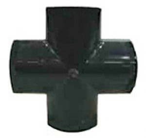 3" Cross Slip PVC Fitting Schedule 80