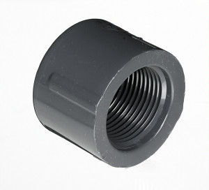3/8" Cap Fipt PVC Fittings Schedule 80