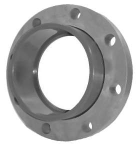 4" PVC Flange, Schedule 80, Loose Ring, Slip