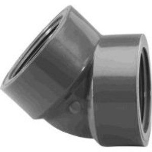 3/8" 45° Elbow Fipt x Fipt CPVC Fitting Schedule 80