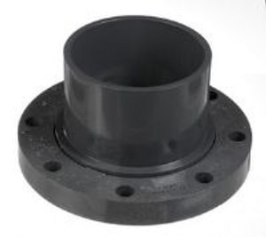 6" CPVC Flange, Schedule 80, Loose Ring, Spig