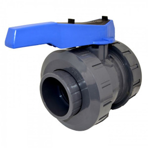 3" Flui-PRO Series 2 PVC True Union Ball Valve - Socket or Threaded 3" Flui-PRO Series 2 PVC True Union Ball Valve - Socket or Threaded