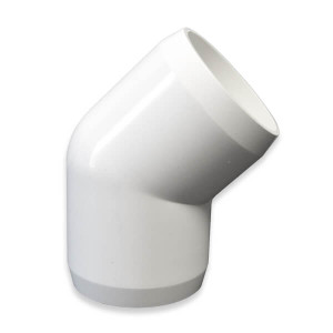 1-1/4" PVC 45-Degree Elbow Furniture Grade 1-1/4" PVC 45-Degree Elbow Furniture Grade