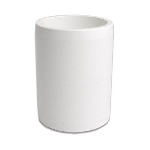 1-1/4" PVC Coupling - Furniture Grade