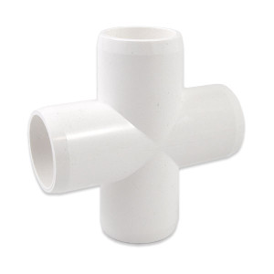 3/4" PVC Cross - Furniture Grade 3/4" PVC Cross - Furniture Grade