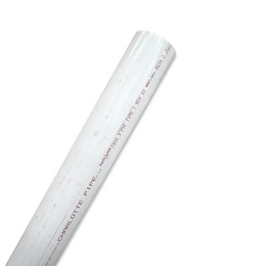 3" Schedule 40 White PVC Pipe 4004-030AB - 5ft 3" Schedule 40 White PVC Pipe 4004-030AB - 5ft